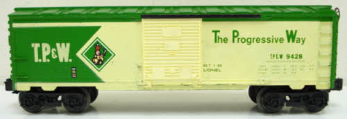 Lionel 6-9428 O Gauge TP&W Boxcar