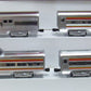 MTH 20-2153 O Santa Fe El Capitan Passenger Car Set (Set of 4) LN/Box