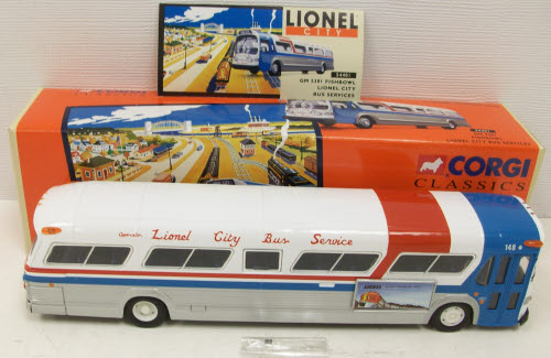 Corgi 54401 1:50 Lionel City Bus Services GM 5301 Fishbowl Bus