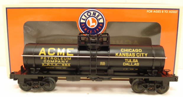 Lionel 6-26134 O Scale Acme Single Dome Tank Car LN/Box