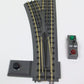 MTH 40-1021 O72 RealTrax Nickel Silver Left Hand Remote Switch Turnout EX/Box