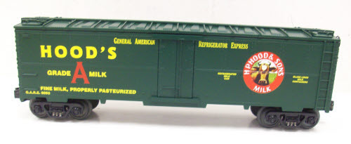 MTH 30-7817 O Gauge Hood's Refrigerator Car #6052 LN/Box