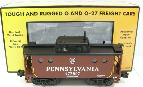 MTH 30-4179C O Gauge Pennsylvania N5c Caboose #477897 EX/Box