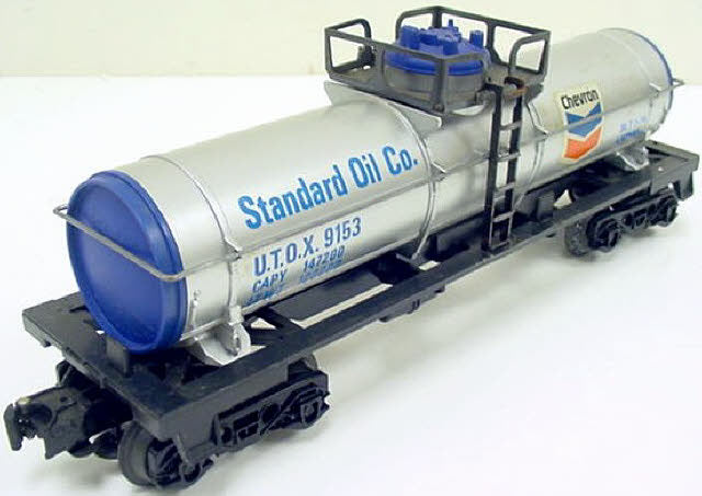 Lionel 6-9153 O Gauge Chevron Single Dome Tank Car NIB