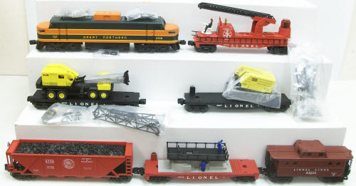 Lionel 6-31753 PWC 2551W O Gauge Great Northern Diesel Freight Train Set LN/Box