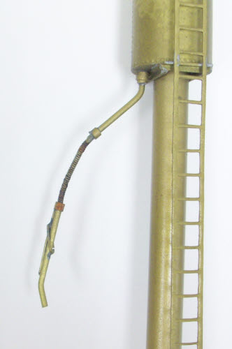 NJ International 170 HO Vintage Brass Sanding Tower