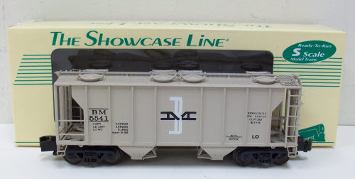 S-Helper 00006 "S" Scale Boston & Maine PS-2 2-Bay Hopper #5541 LN/Box