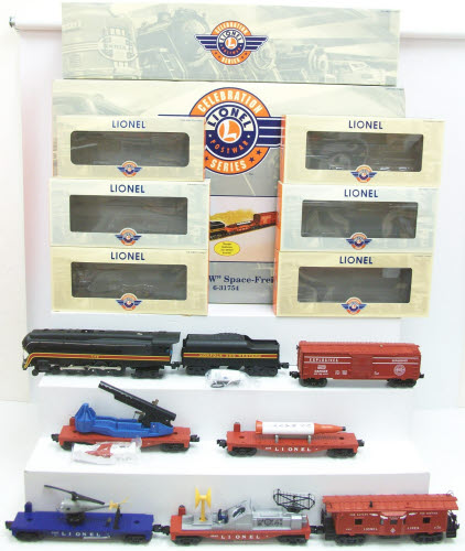 Lionel 6-31754 O Gauge PWC N&W Space-Freight Steam Train Set #2545WS LN/Box