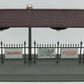 Lionel 6-12943 157 Illuminated Grey w/Brown Roof Station Platform