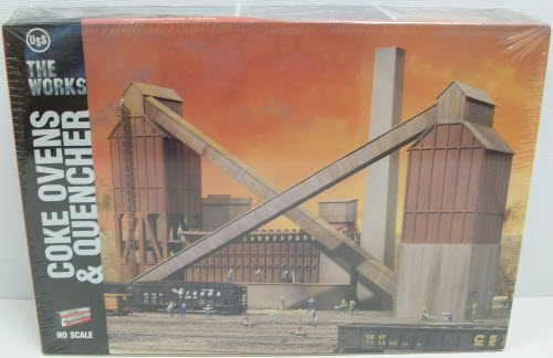 Walthers 933-3053 HO Coke Ovens & Quencher Structure Cornerstone Series Kit