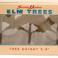 Life Like 1980 SceneMaster Large Elm Trees Height 5 - 6" (Pack of 3)