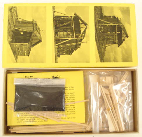 Fine Scale Miniatures 230 HO Scale Branchline Bucket Coaling Station Kit LN/Box