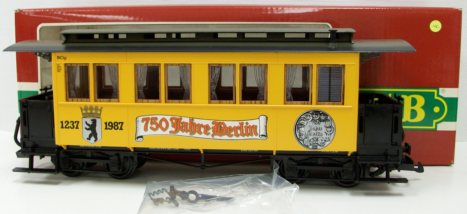 LGB 3060B G Scale 750th Anniversary Jahre Berlin Passenger Car EX/Box