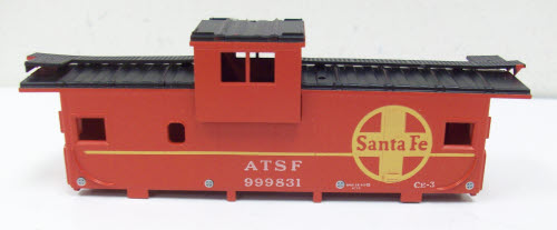 Athearn 5367 HO Scale ATSF Santa Fe Wide Vision Caboose Kit