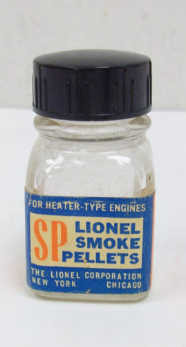 Lionel SP Vintage Smoke Pill Pellets Empty Bottle
