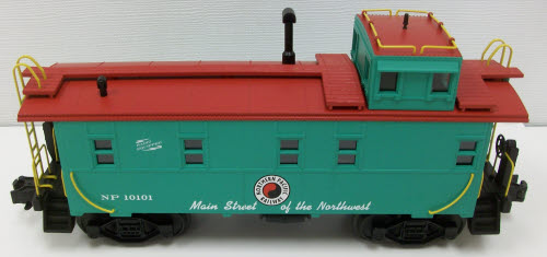 MTH 30-7772 O Northern Pacific RailKing Offset Steel Caboose Car #10101 LN/Box