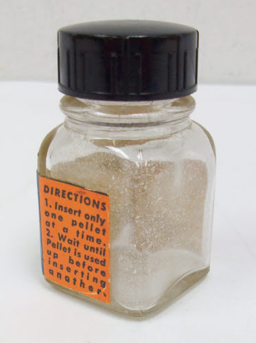 Lionel SP Vintage Smoke Pill Pellets Empty Bottle