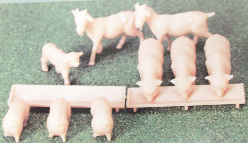 K-Line K4204 O Gauge Farm Animals Kit EX/Box