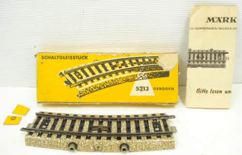 Marklin 5213 HO Scale M Special Curve Track Section Sold By Piece