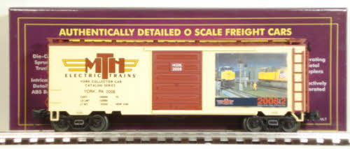 MTH 20-93418 TCA Spring York 2008 40' Boxcar LN/Box