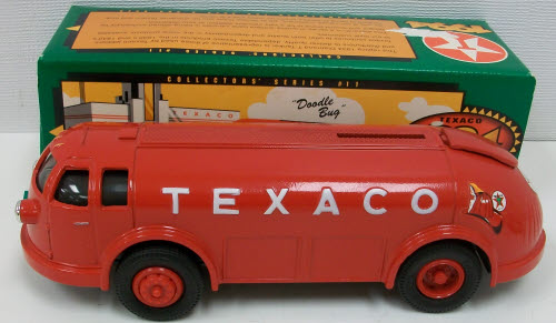 Ertl B195 1:25 1934 Red Texaco Diamond T Tanker Doodle Bug Bank Die-Cast LN/Box