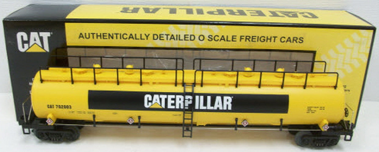 MTH 20-96063 O Caterpillar 20K Gallon 4-Compartment Tank Car #702003 LN/Box