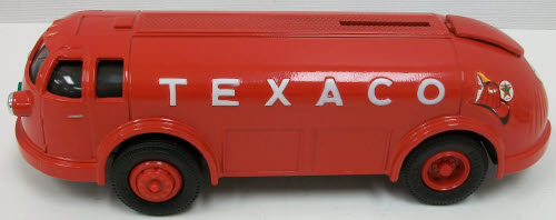 Ertl B195 1:25 1934 Red Texaco Diamond T Tanker Doodle Bug Bank Die-Cast