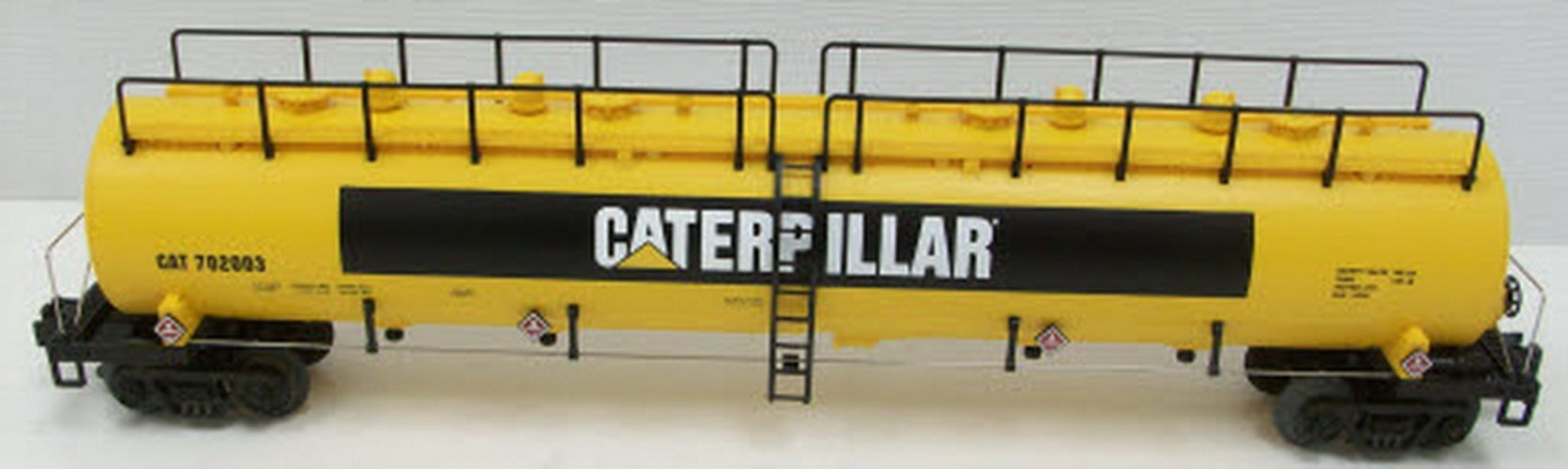 MTH 20-96063 O Caterpillar 20K Gallon 4-Compartment Tank Car #702003 LN/Box