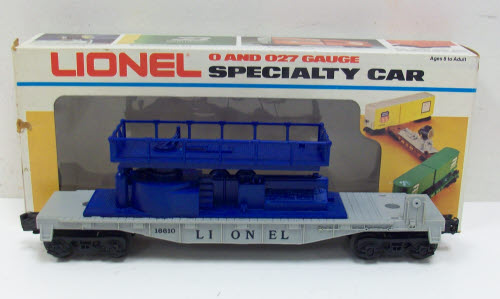 Lionel 6-16610 O Gauge Track Maintenance Car #16610 LN/Box