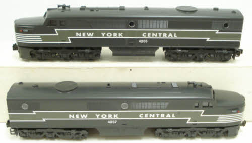 Williams AC-1012 O Gauge New York Central PA-1 AA Diesel Locomotive Set MT/Box