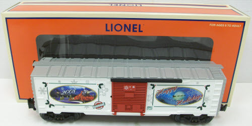 Lionel 6-29957 O Gauge 2008 LRRC Christmas Boxcar LN/Box