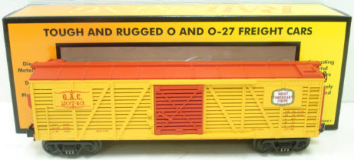 MTH 30-7118 Circus Stock Car #20743 NIB