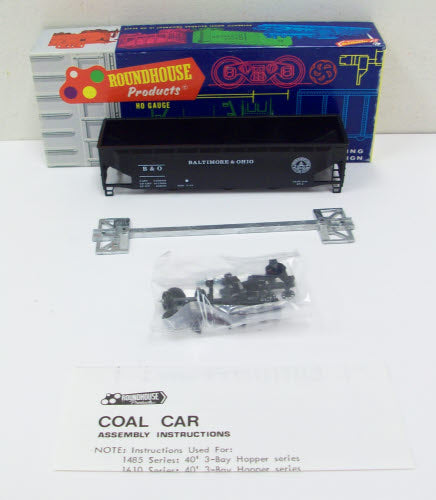 Roundhouse 1619 B&O Offset Hopper Car #435005 Kit