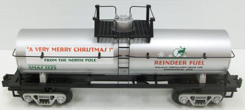 MTH 30-7396 O Gauge Christmas Tank Car #1225