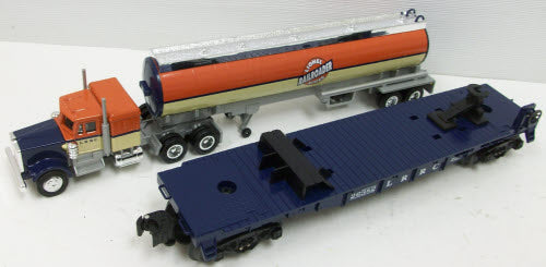 Lionel 6-26382 O Gauge LRRC Flatcar with Tanker Truck #26350 NIB