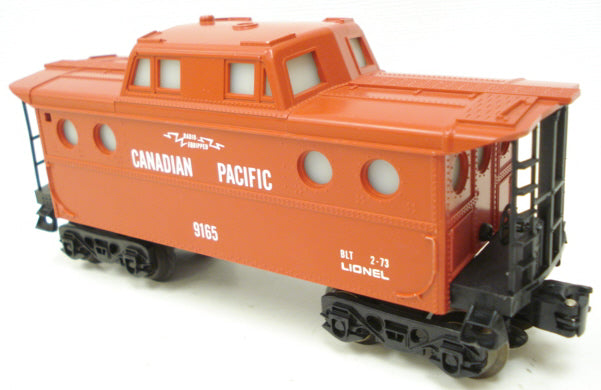 Lionel 6-9165 O Gauge Canadian Pacific N5C Porthole Lighted Caboose LN