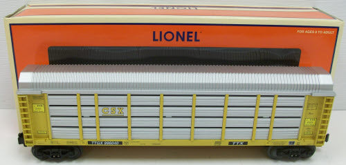 Lionel 6-26095 O Gauge CSX Auto Carrier #996040 LN/Box