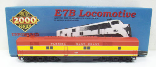 Proto 2000 21081 Florida East Coast  Non-Powered E7B Diesel Locomotive #1054 LN/Box