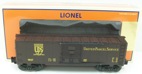 Lionel 6-25042 O Gauge UPS Centennial Boxcar #1937