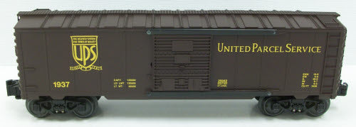 Lionel 6-25042 O Gauge UPS Centennial Boxcar #1937