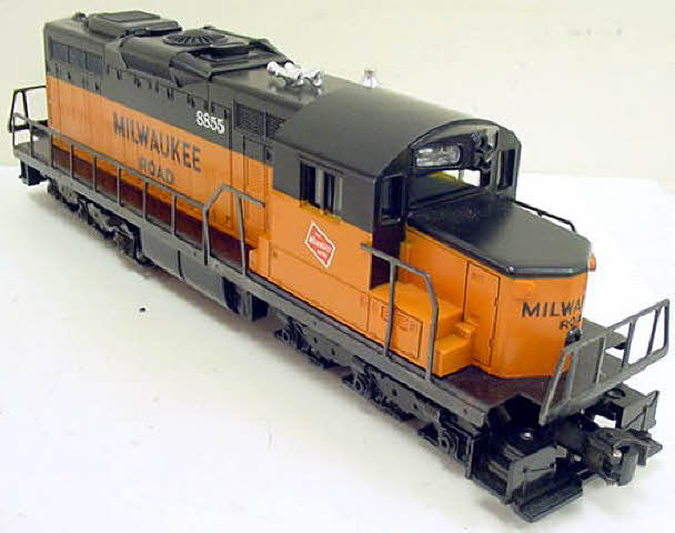 Lionel 6-8855 O Gauge Milwaukee Road SD-18 Powered Diesel Locomotive EX/Box