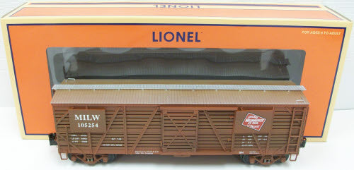Lionel 6-52466 O Gauge Milwaukee C.M.St.P.&P. LRRC 40 Ton Stock Car #1052564 LN/Box