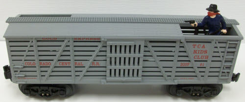 Lionel 6-52415 O TCA 2007 Kid's Club Colorado Central Sheriff & Outlaw Car LN/Box