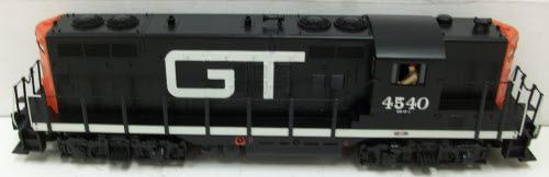 MTH 30-2738-3 Grand Trunk Western GP-9 Non-Powered Diesel Engine #4540