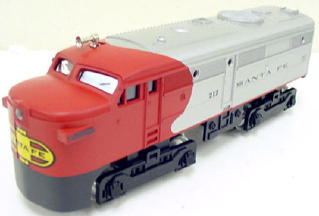 Lionel 6-11929 O Scale Santa Fe Diesel Passenger Train Set LN/Box