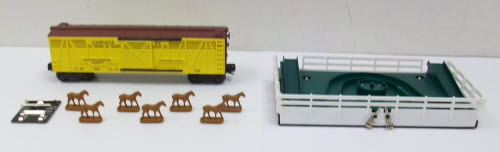 Lionel 6-9224 Churchill Downs Operating Horse Car Set EX