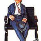 Aristo-Craft ART60065 G Scale Seated Sleeping Man Figure