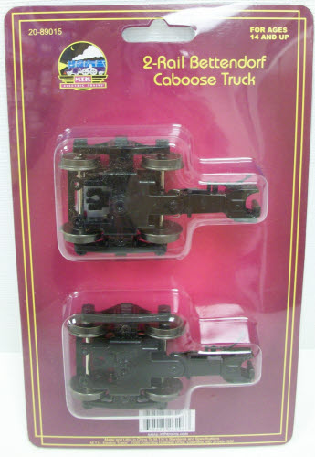 MTH 20-89015 Diecast 2-Rail Bettendorf Caboose Trucks (Pr.)