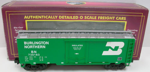 MTH 20-94064 O Burlington Northern 40' Reefer Car #730183 LN/Box
