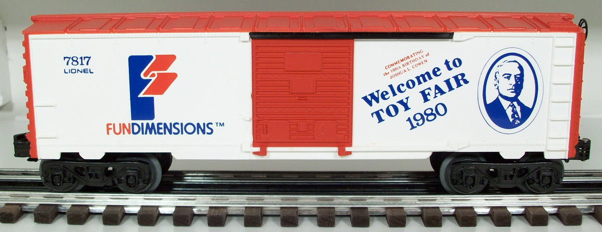 Lionel 6-7817 O Gauge 1980 Toy Fair Boxcar LN/Box